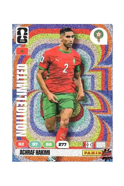 Panini FWC Dünya Kupası 2026 XXL Achraf Hakimi Limited Edition Oyun Kartı (14...