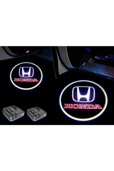 MKY STORE HONDA KAPI ALTI LED AYDINLATMA ARAÇ LOGOLU