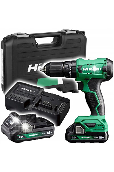 HiKOKI - Hitachi Mașină de găurit și înșurubat cu impact. ACUMULATOR 18V 2*2....