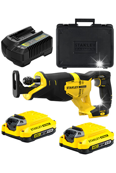 STANLEY SINCE 1913 Ferăstrău sabie cu acumulator 18V V20 BL 2*2.0AH SFMCS300D...