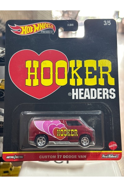 HOT WHEELS DODGE VAN CUSTOM 77