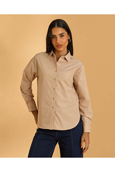 REDTAG Women Beige Casual Blouse