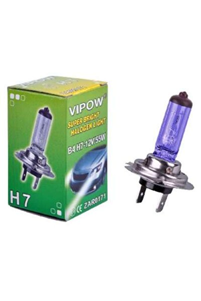 Vipow Bec Auto Halogen-super-alb - B4-h7/px26d / 12v / 55w