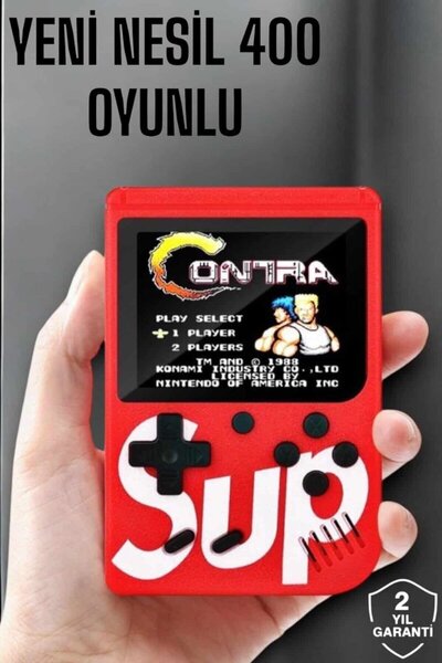 Belle Fusion Çocuklara Özel SUP 400 Oyunlu Mini Oyun Konsolu