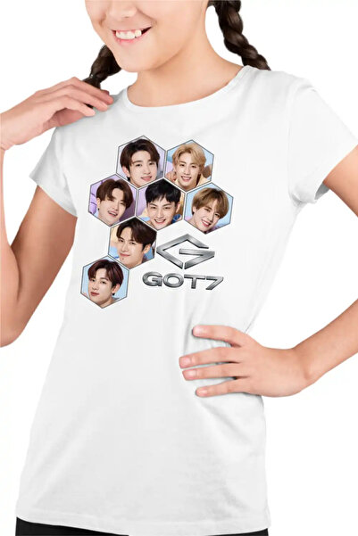 OEM Детска тениска за момичета Got7 Kpop Бамбам Йонгджей