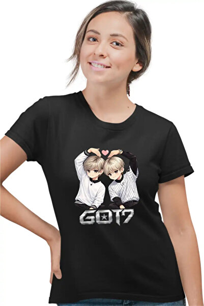 OEM Tricou Femei Got7 Kpop Merch Cartoon