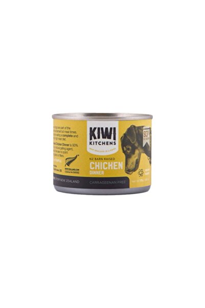 Kiwi Kitchens NZ Barn Raised Chicken Dinner Canned Dog Food