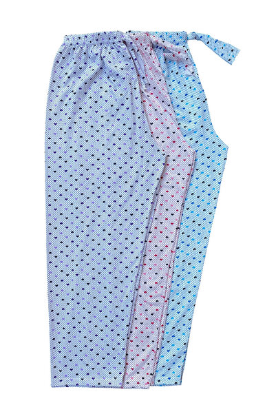 urumbay Kadın Desenli Kurdaleli Ince Pijama Alt