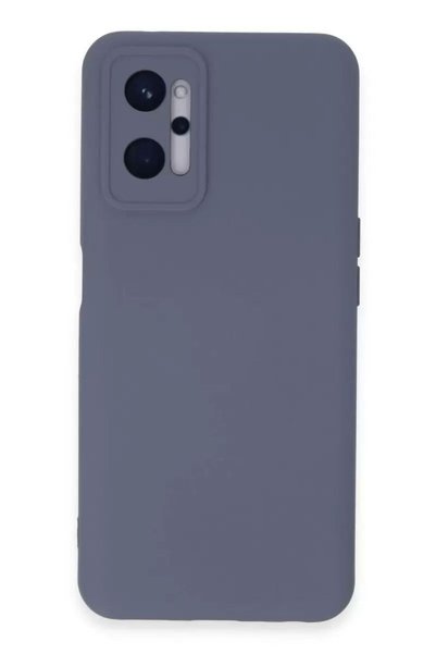 Generic Brand Realme 9I 4g Case Nano Inside Velvet Silicone - Gray