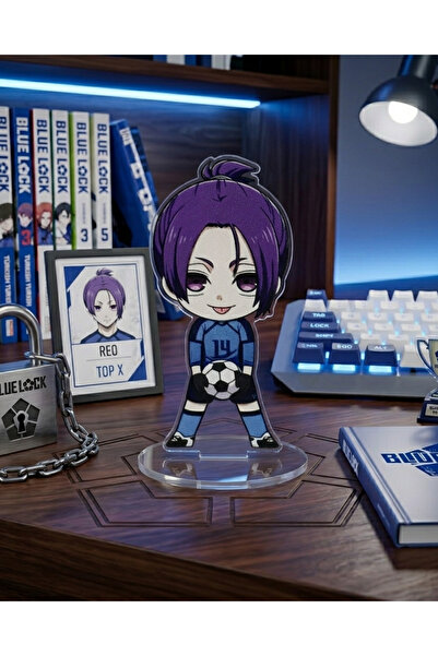 Toum Anime Blue Lock Aryu Temalı Masaüstü Hediyelik Figür