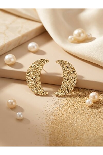 Nuveria Aurora Square Earrings Gold Color Premium Geometric Design Women's Je...