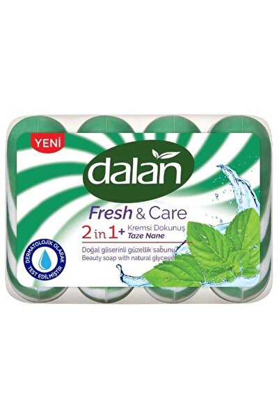 Dalan صابون فريش آند كير 2 في 1 بالنعناع الطازج من دالان – 4 × 90 جرام
