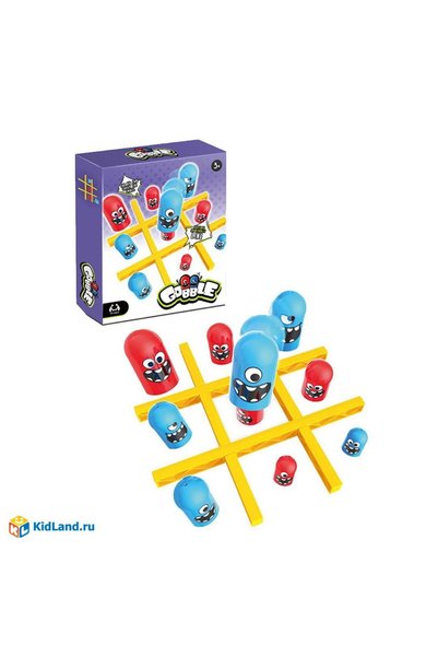Toybox لعبة جوبل اللوحية، لعبة تيك تاك تو ثلاثية الأبعاد تعليمية للأطفال والع...