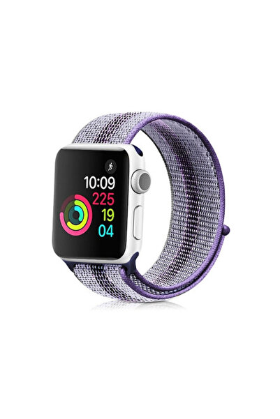 OEM Υφασμάτινο λουράκι μπλε (Apple Watch 38/40/41/42mm)