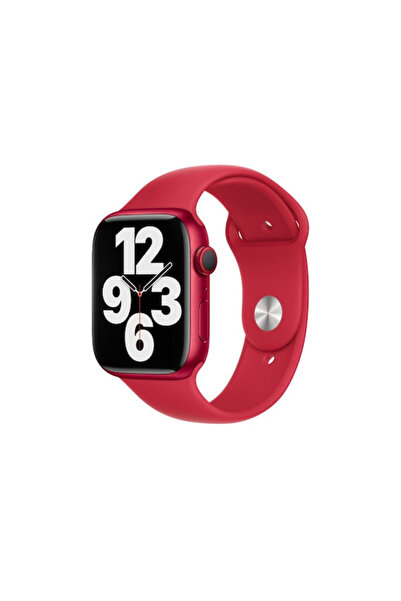 OEM Λουράκι Σιλικόνης με Πόρπη Κόκκινο (για Apple Watch 38/40/41/42mm)