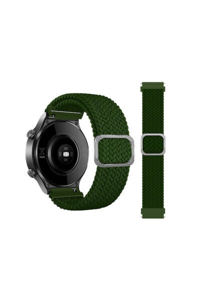 OEM Υφασμάτινο Πλεκτό Λουράκι Πράσινο (Galaxy Watch6 / Watch6 Classic)