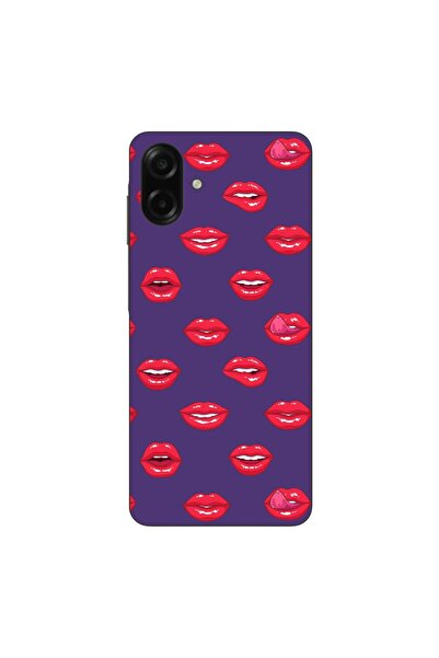 OEM Husa compatibila cu Samsung Galaxy A07 4G Silicon Gel Tpu Model Buze Pattern