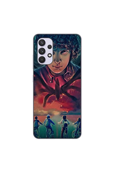OEM Θήκη συμβατή με Samsung Galaxy A32 4G Σιλικόνης Τζελ TPU με σχέδιο Strang...