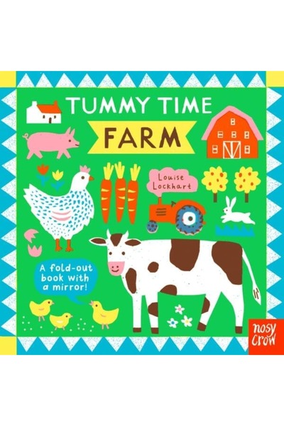Nosy Crow Carte senzorială pentru bebeluși - Tummy Time: Fermă, Nosy Crow, + ...
