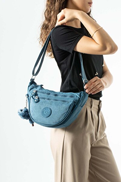 571 Collections Çanta Ultra Light, Multi-Pocket, Crescent Crossbody Shoulder ...