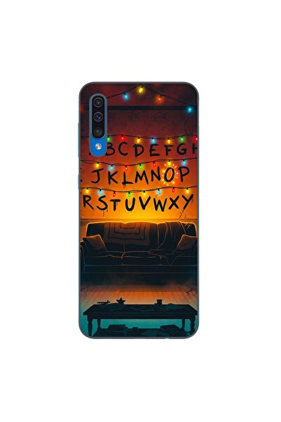 OEM Husa compatibila cu Samsung Galaxy A30S, A50 Silicon Tpu Model Stranger T...