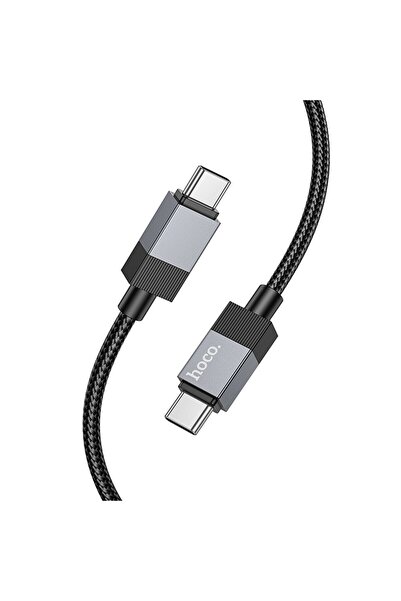 hoco. HOCO cablu Tip C la Tip C 3A 60W X110 1 m negru