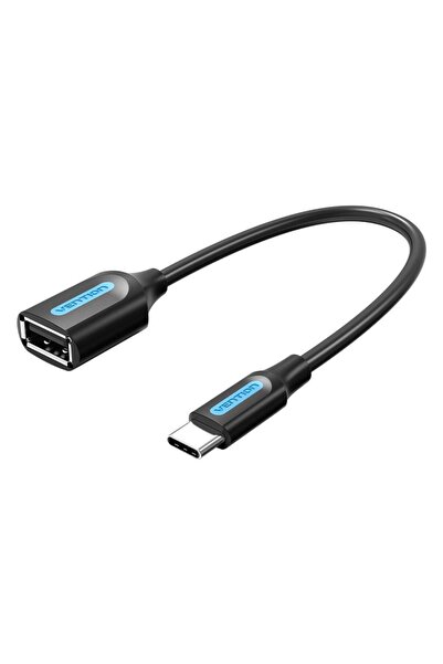 Vention Cablu de date Vention, USB-A Mamă la USB-C, 15 cm, Negru