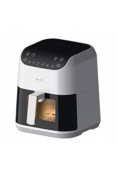 Xiaomi Deerma Friteuză fără ulei Deerma DEM-KZ130W, vas de 5,5L pentru prăjir...