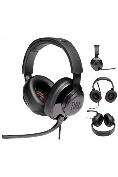 JBLTM Căști cu fir cu microfon JBL Quantum 300 Supraauriculare Negre