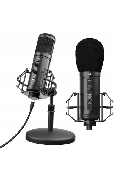 GENESIS ARTS Microfon cu fir Genesis Radium 600 G2 USB-C pentru Streaming Negru