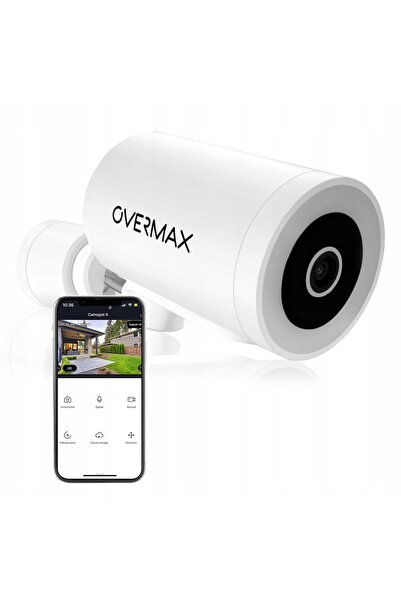 OVERMAX Cameră IP Camspot 5.1 4MP 2K microSD H.265 detecție mișcare ALARMĂ