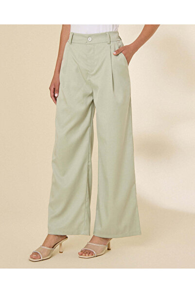 REDTAG Women Mint Casual Trouser