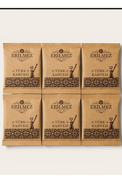 Türk Kahvesi 50 Gr 6'lı Paket | Taze Öğütülmüş Geleneksel Türk Kahvesi