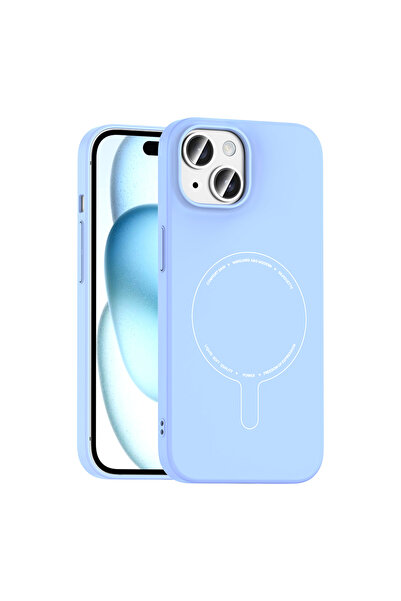 m.tk moveteck iPhone 15 Uyumlu Kılıf Kamera Korumalı Magsafe Şarj Özellikli U...