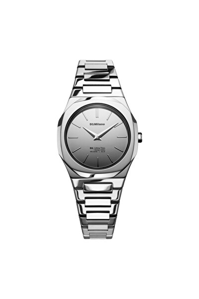 D1 Milano Ultra Thin Silver Gleam UTBL39 Kol Saati