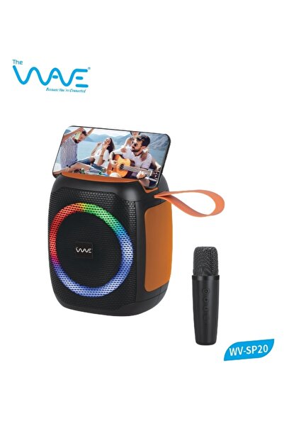 Wave مكبر صوت لاسلكي فائق الجودة مع ميكروفون SP20