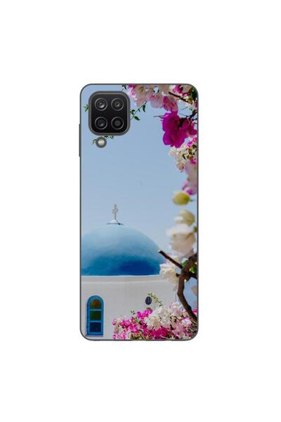 OEM Θήκη συμβατή με Samsung Galaxy A12 Σιλικόνης Gel TPU με σχέδιο Ελλάδα Σαν...