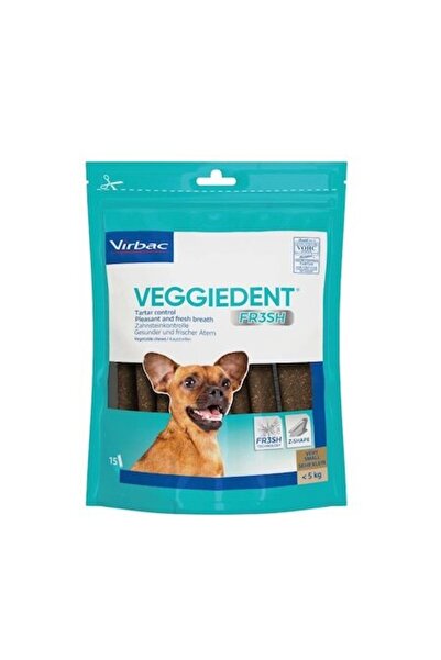 Virbac Gustări pentru câini Veggiedent fress XS