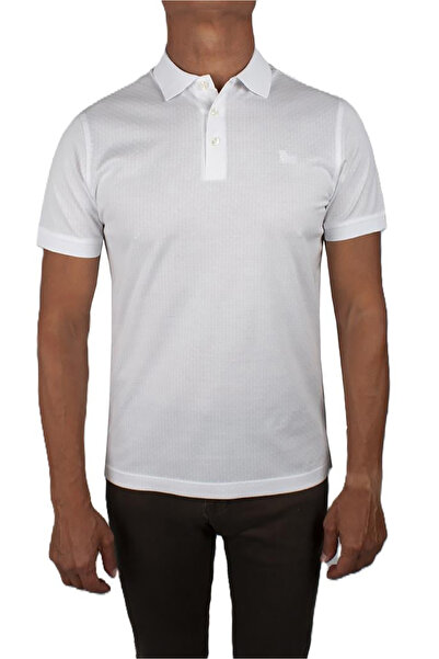 FORMENTİ Tricou pentru bărbați cu guler polo, 100% bumbac, FSP_1528, alb
