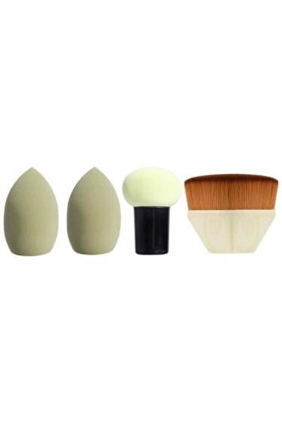BEAUTY SYSTEM Beauty System Makeup Sponges & Brushes Set - Assorted Colors - ...