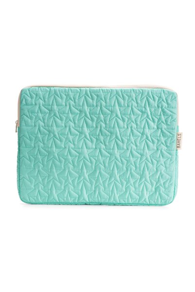 BAHELS Star Puffy Mint Star Pattern XL portfolio torba kompatibilna sa Macboo...