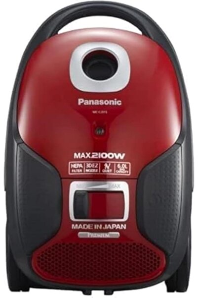 PANASONIC MCCJ915R Canister Vacuum Cleaner, Red & Black - (International )