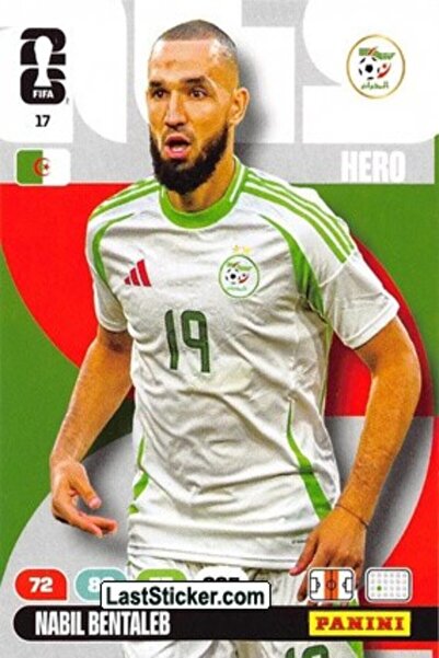 Panini Prizm Fwc 26 Nabil Bentaleb Football Player Card