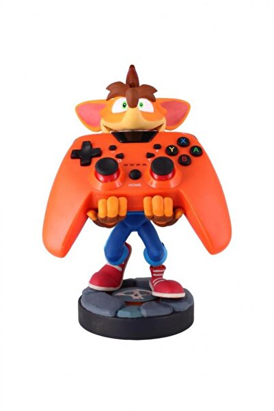 Exquisite Gaming Figurină Crash Bandicoot cu suport de prindere Cable Guy 21cm