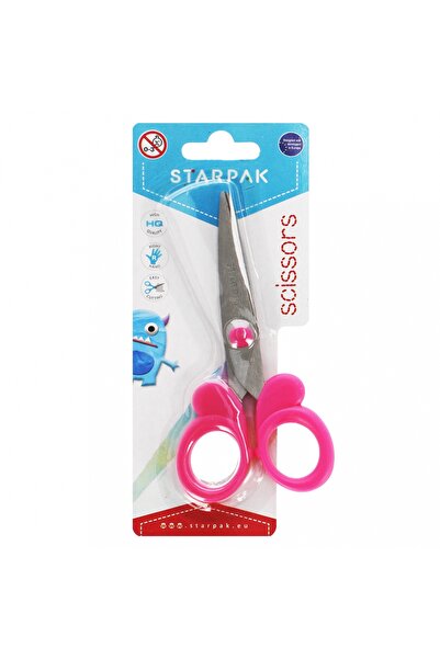 Starpak Foarfeca, Starpak, 13,5 cm, Model Fluture, Roz