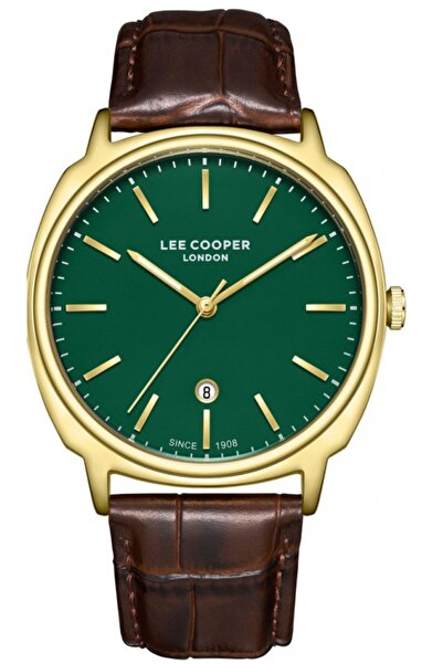 Lee Cooper LC08248.172 ceas de modă pentru bărbați — verde.