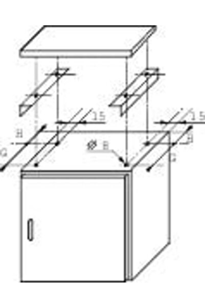 SCHNEIDER Vizor 800x300 pentru SPACIAL 3D NSYTJ8030