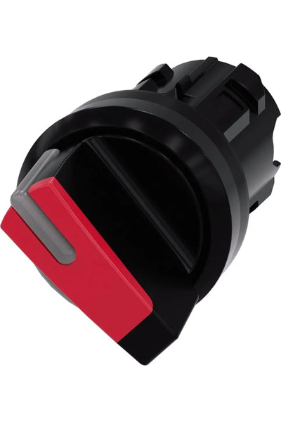 Siemens Comutator cu suport 22mm rotund plastic negru/roșu stilou kr 2 item o...