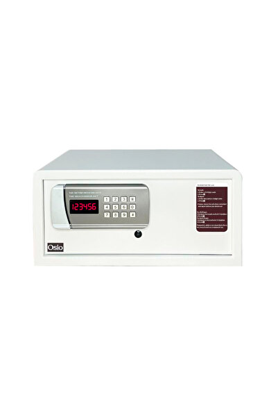 OSIO OSB-2043WH Χρηματοκιβώτιο με ηλεκτρονική κλειδαριά Λευκό 43 x 38 x 20 εκ.