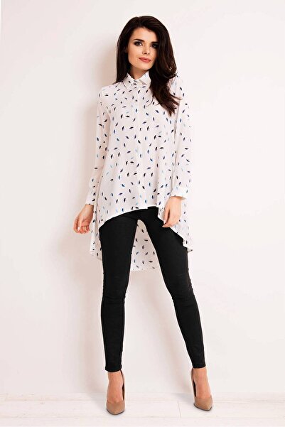 Infinite You Camasa dama AWAMA poliester model Umbrele Albastre, XL